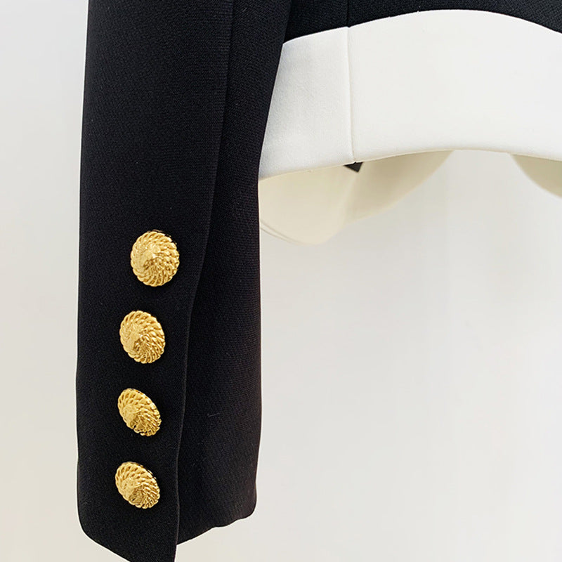 Fashion Contrast Color Slim Fit One Suits