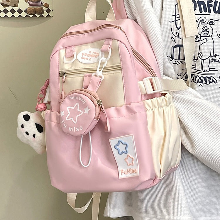 Summer Five-pointed Star Cute Milk Little Backpacks