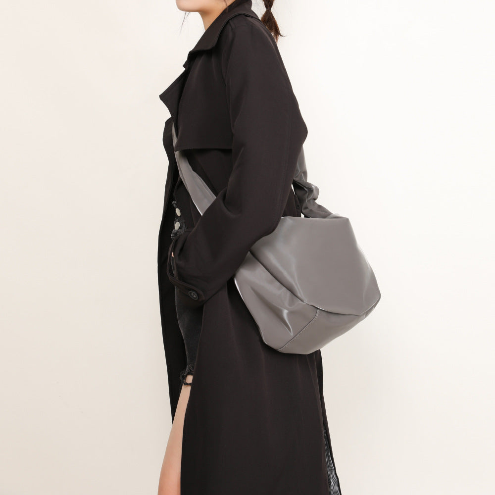 Women's High Sense Dumpling Fashion Soft Leather Crossbody Bags