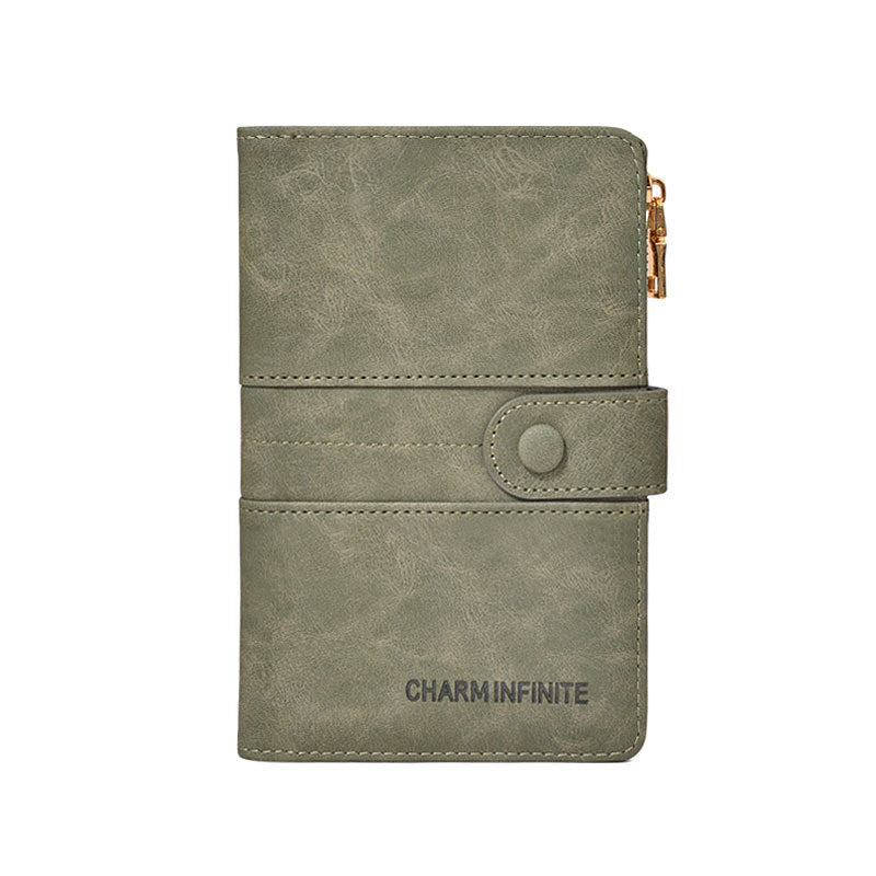 Versatile Passport Multiple Slots Fashion Trend Buckle