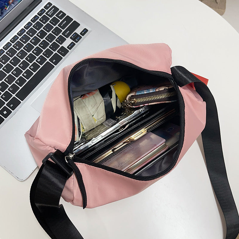 Women's Nylon Oxford Cloth Korean Large Capacity Crossbody Bags