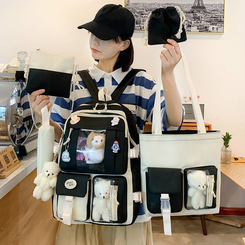 Lightweight Primary Cute Fashion Large Capacity Middle School Students' Schoolbags