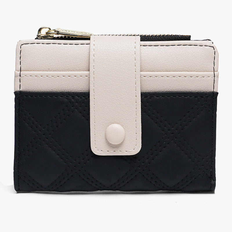 Women's Short Fresh Colorful Multiple Slots Korean Ladies Wallets