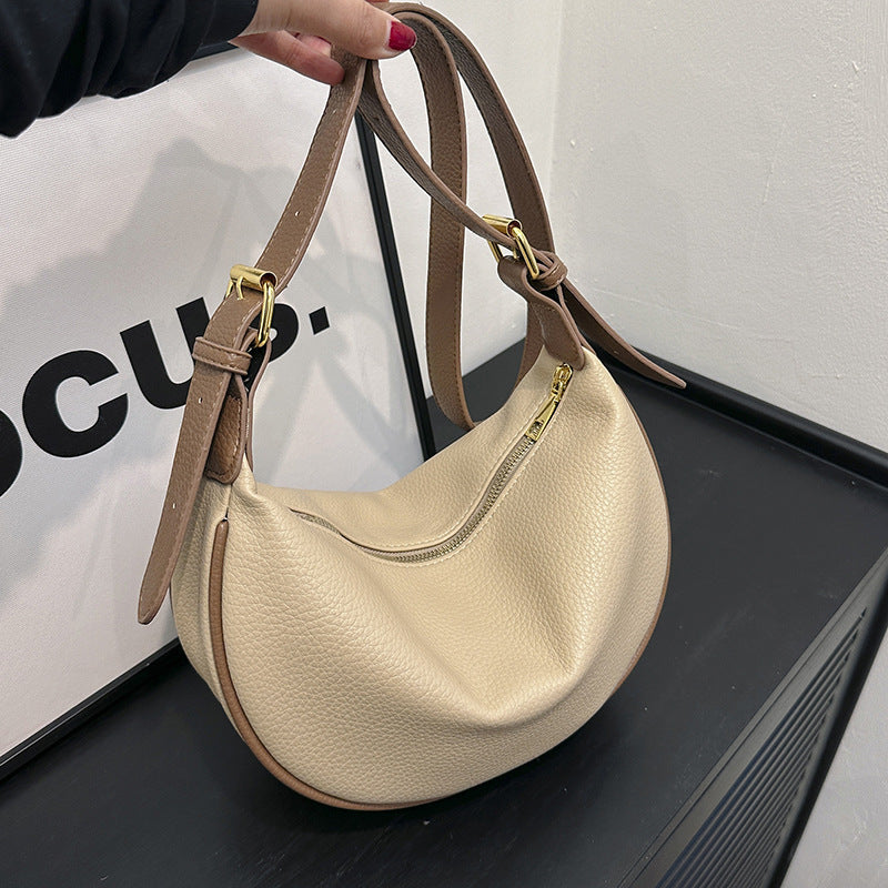 Women's High-grade Minority Simple Large Capacity Underarm Crossbody Bags