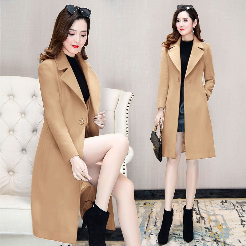 Women's Korean Style Large Slim Fit Slimming Small Coats