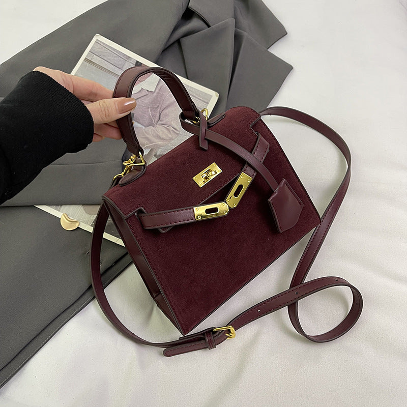 Women's Durable Fashion Pretty Suede Kelly Crossbody Bags