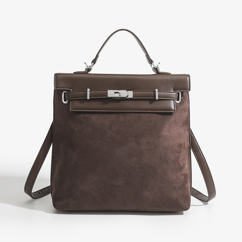 Large Capacity Vintage Frosted Kelly Fashion Bags