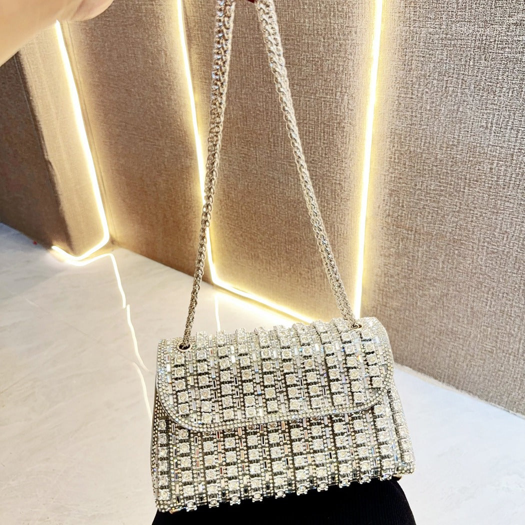 Fashion Elegant Red Bridal Wedding Banquet Clutch Evening Bags