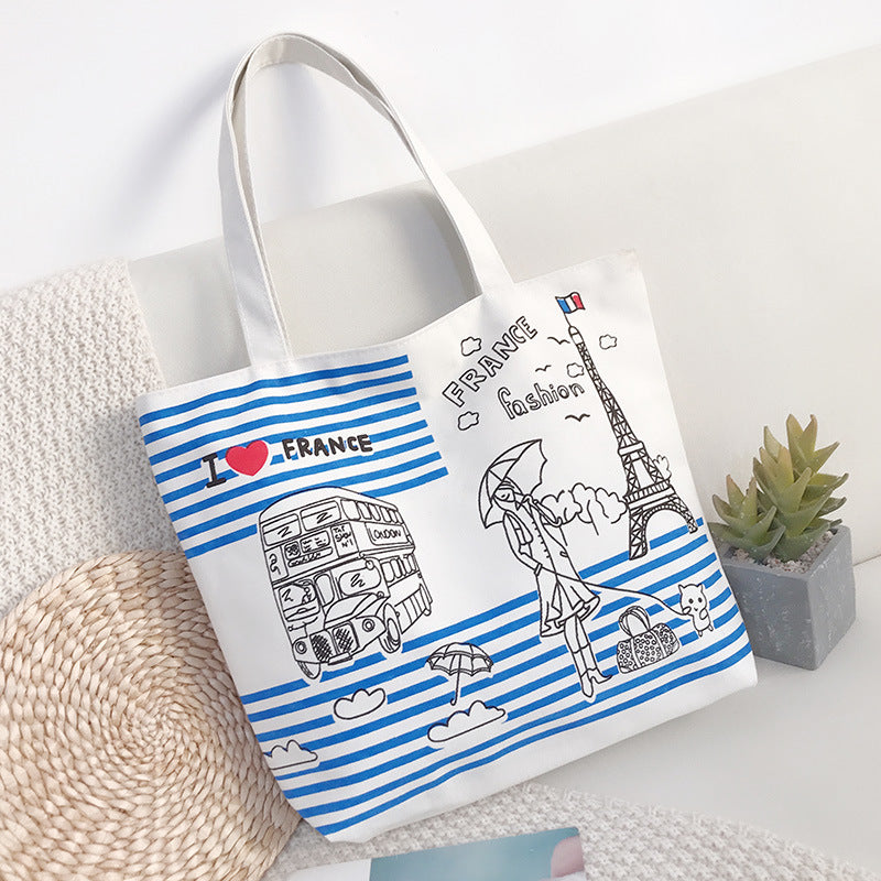 Women's & Men's & Canvas Campus Youth Style Large Bags