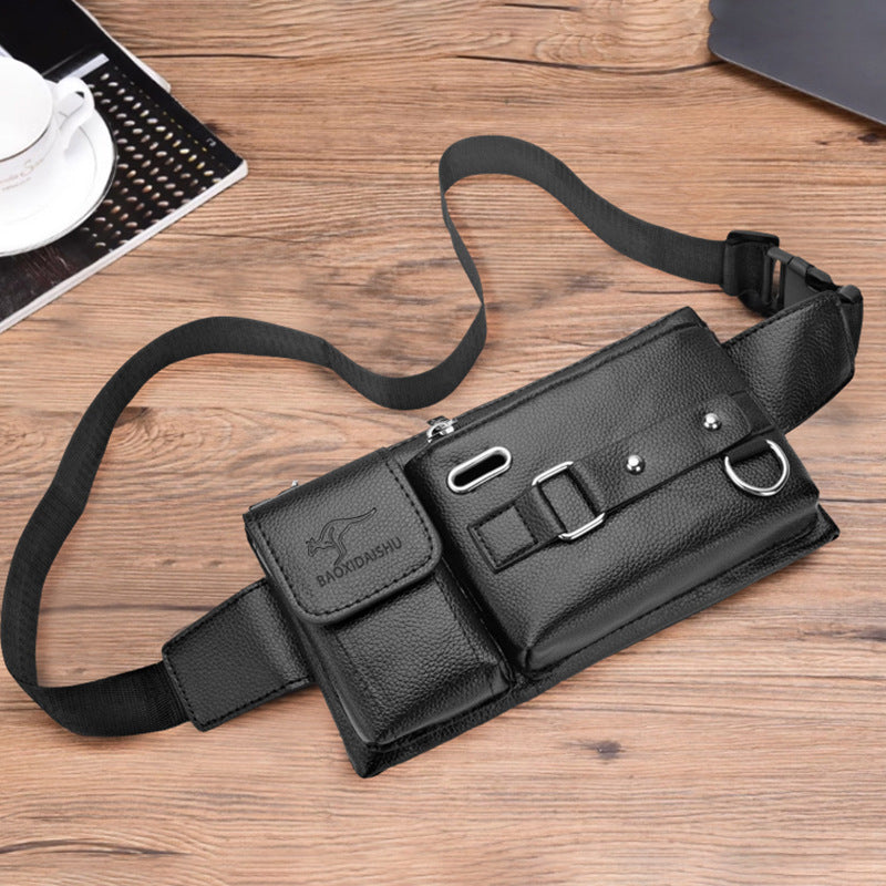 Men's Fashion Personalized Riding Large Capacity Cell Men's Messenger Bags