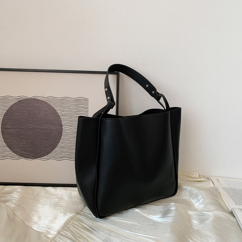 Women's Style Lazy Practical Shopping Simple Soft Shoulder Bags