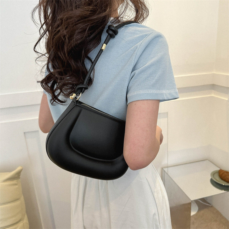 Women's Simple Fashion Today Popular Style Textured Shoulder Bags