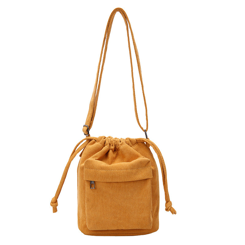 Design Canvas Korean Style Cross Body Shoulder Bags