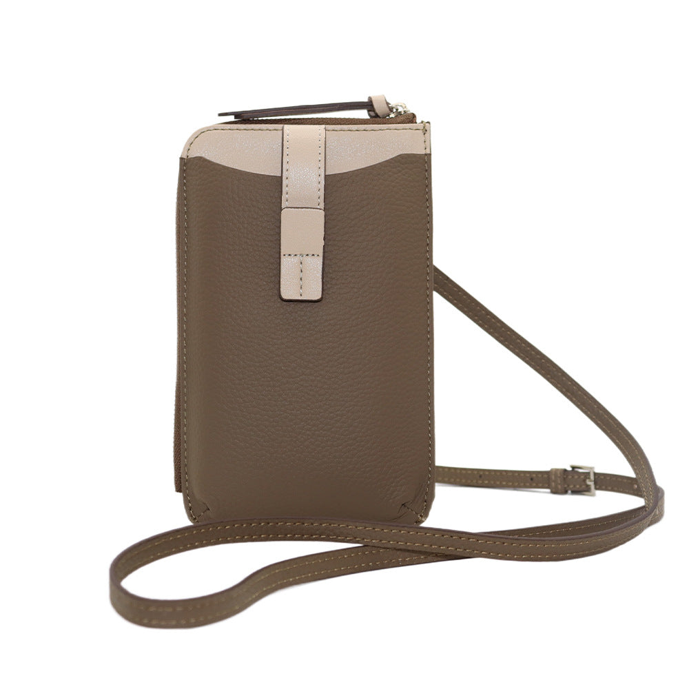 Layer Cowhide Korean Style Trendy Autumn Phone Bags