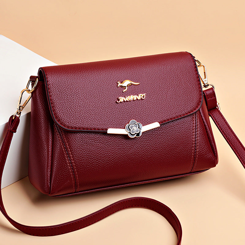 Women's Innovative Soft Leather High Sense Crossbody Bags