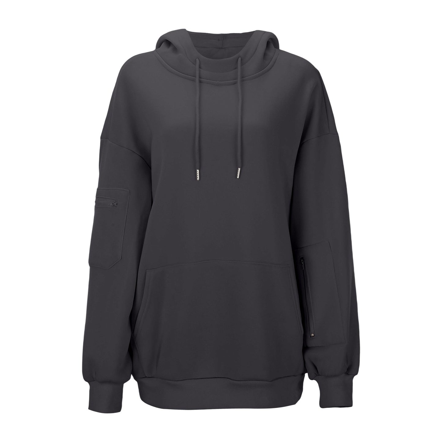 Women's Color Loose-fitting Versatile Casual Simple Personality Women's Sweater, Sweater