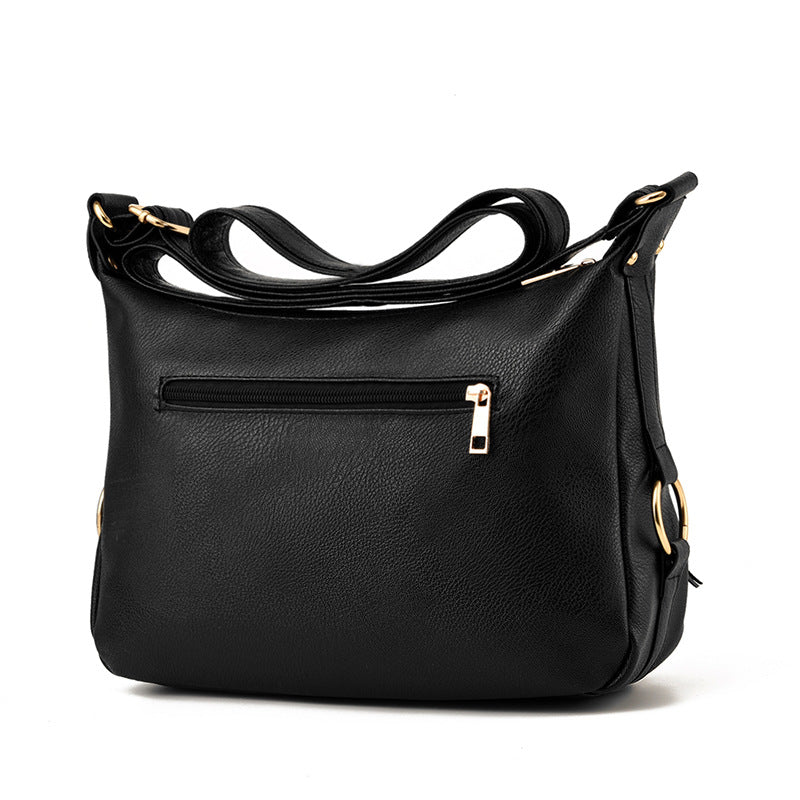 For Mom Large Capacity Soft Leather Bags