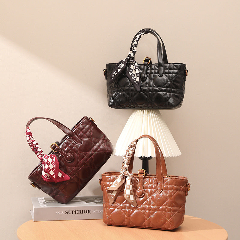 Niche Fashion Classic Rhombus Large Capacity Bags