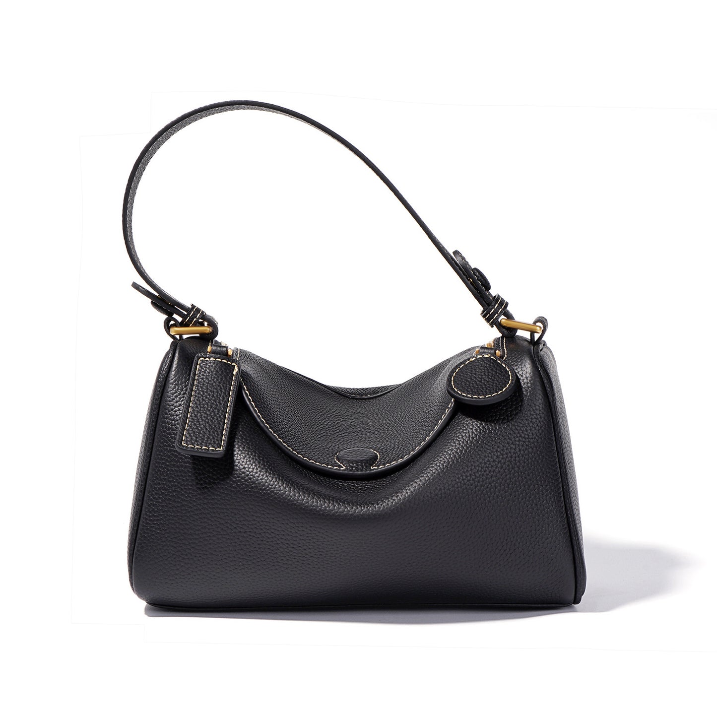 Women's First Layer Cowhide Pillow High Sense Authentic Shoulder Bags