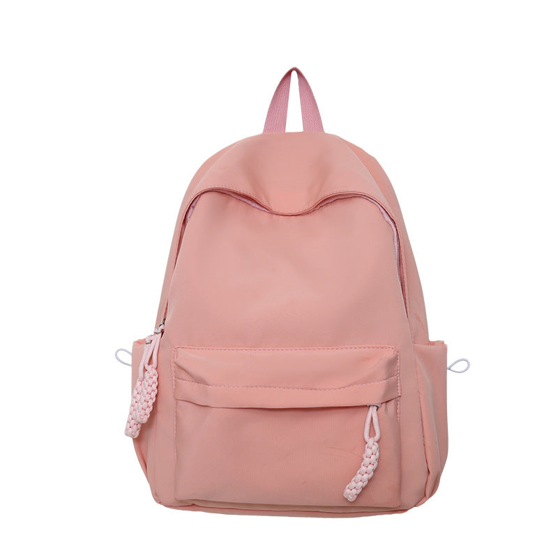Candy Color Simple Large Capacity Leisure Backpacks