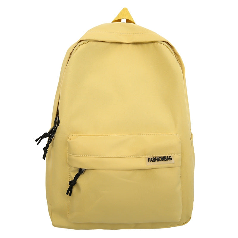Women's & Men's & Solid Color Nylon Versatile Large Backpacks
