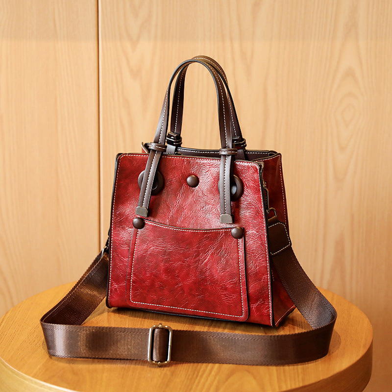 Women's Simple Large Capacity Totes Popular One Bags