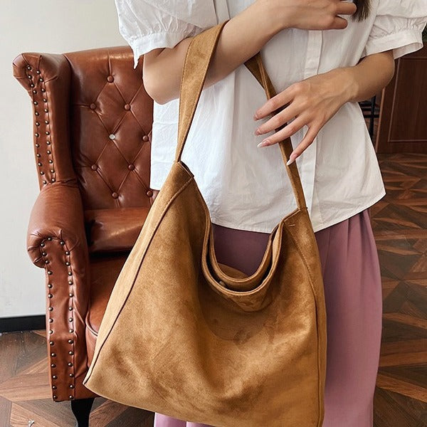 Women's Fashion Commuter Fashionable Texture Portable Large Bags