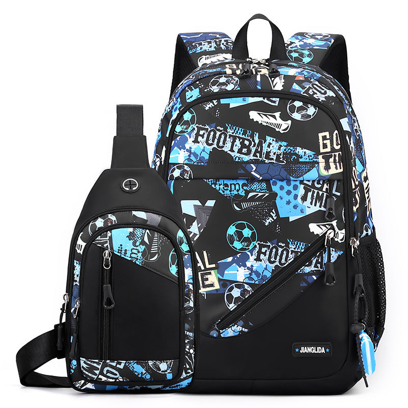 Men's Two-piece Super Light Green Lightweight Junior's Backpacks