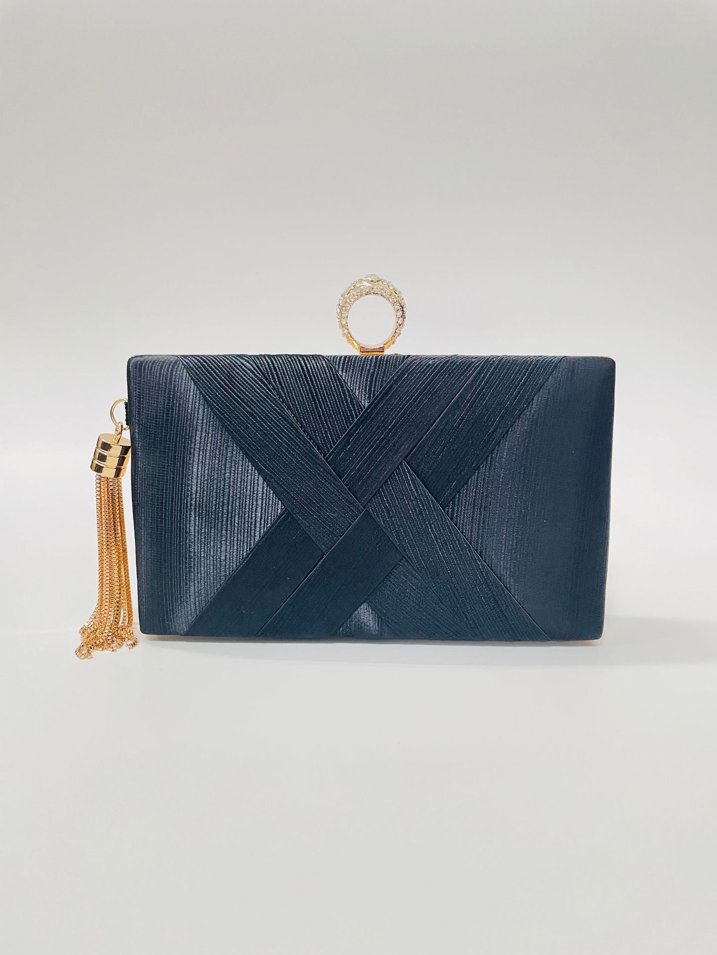 Women's Classic Tassel Dinner Vintage Chain Box Evening Bags