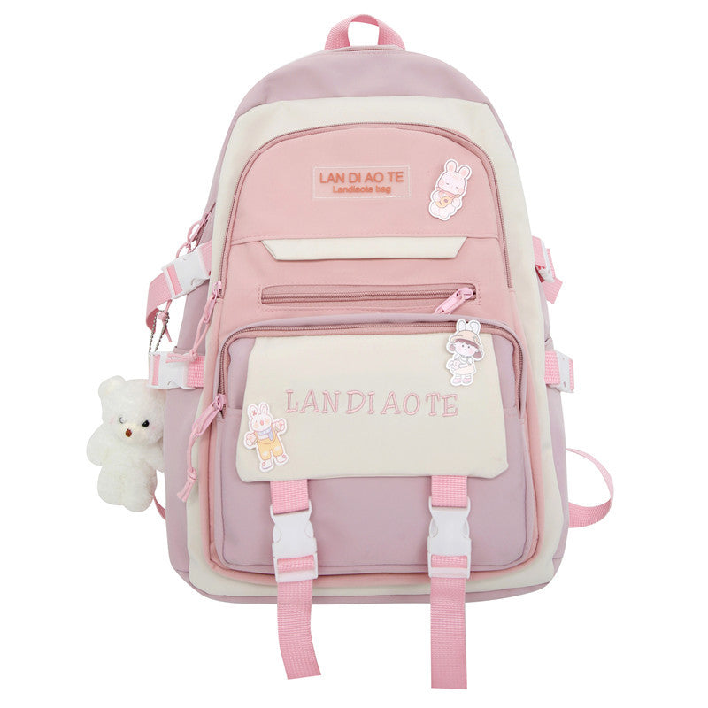 Women's & Men's Matching Fashion Early High College Trendy Large Backpacks