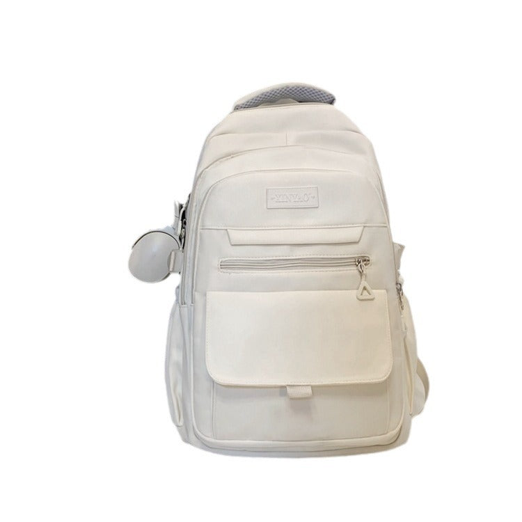 Design Female Junior College Style Solid Backpacks