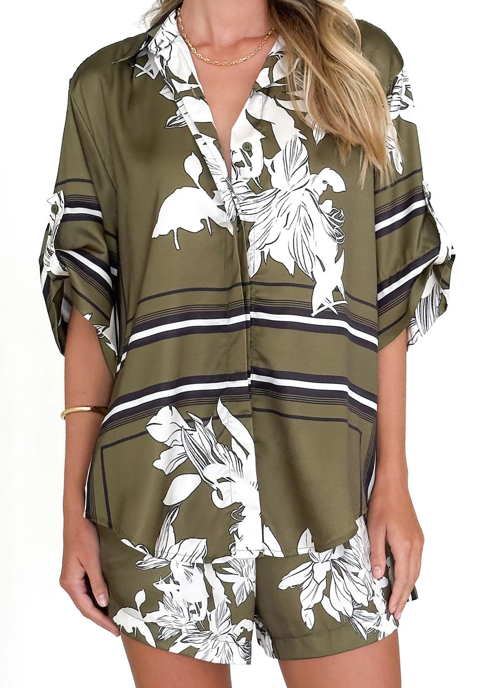 Attractive Summer Fashion Casual Printing Shirt Cardigans