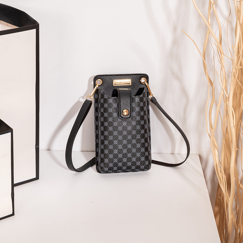 Women's Popular Printed Retro Mini Mobile Shoulder Bags