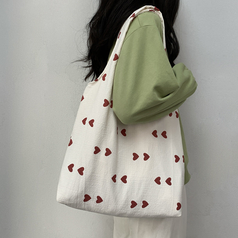 Literature Art Texture Love Canvas Vest Shoulder Bags