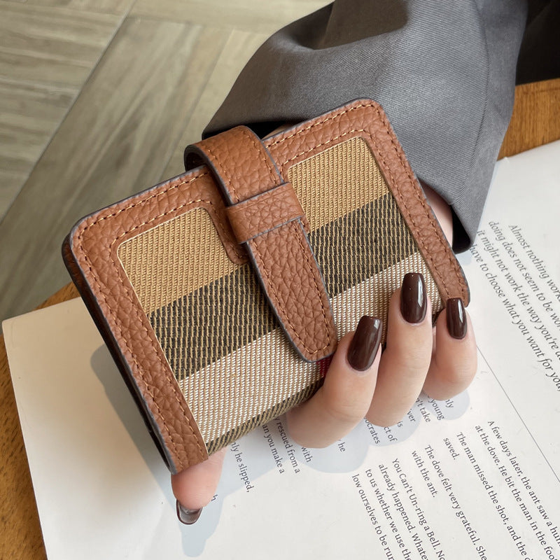 Women's Driving License Leather Exquisite Large Capacity Multiple Card Holder