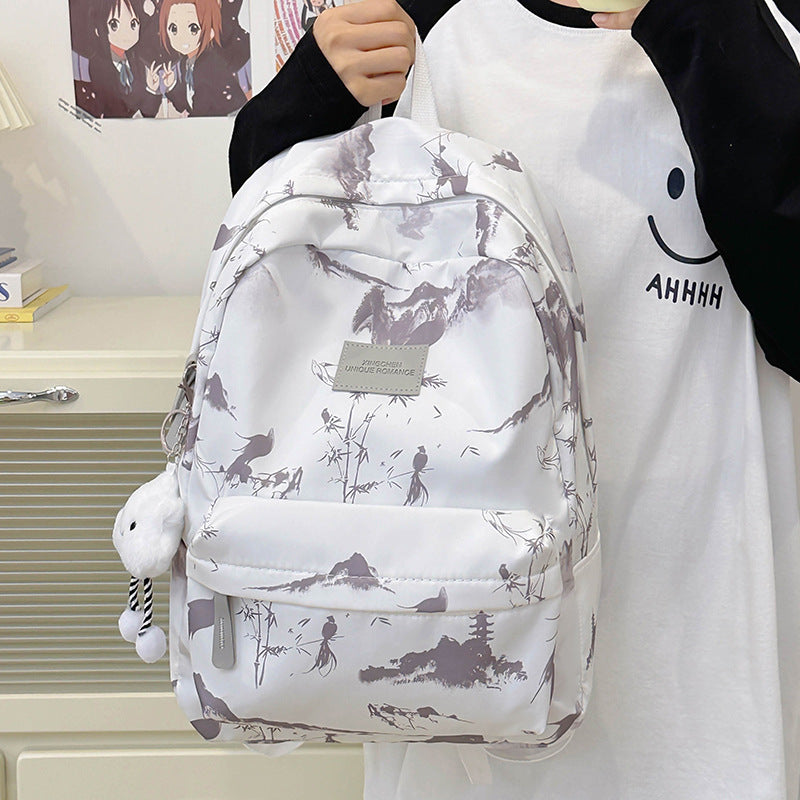 Female College Good-looking Lightweight Large Capacity Backpacks