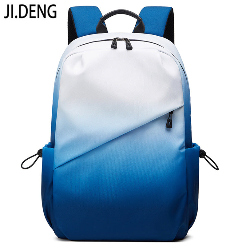 Men's Gradient Color Fashion Early Computer High Backpacks