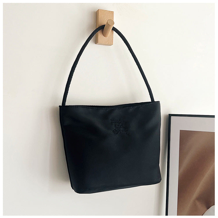 Gift Design Letter Embroidered Commuter Simple Bags