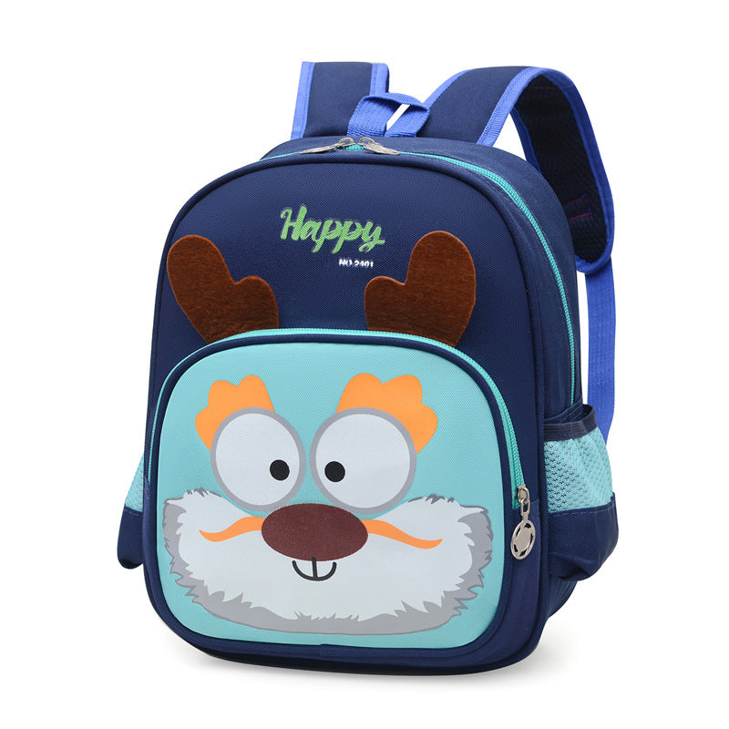 Trendy Cartoon Cute Boys Large Capacity Kindergarten School Bags
