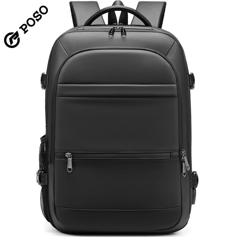 Men's Fashion Large Capacity Scalable Carry-on Dry Backpacks