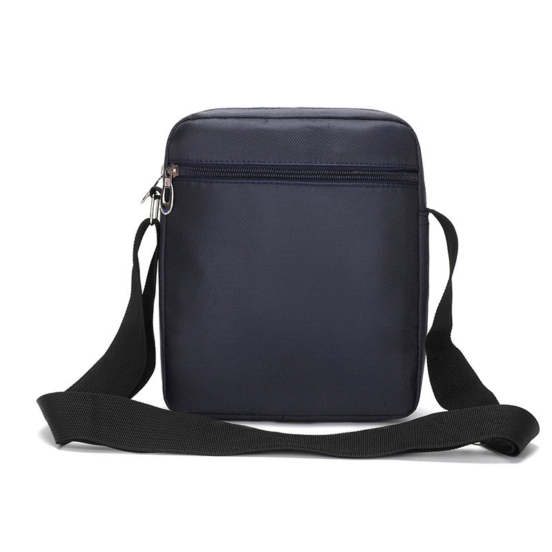 Men's Simple Oxford Cloth Waterproof Solid Color Men's Shoulder Bags