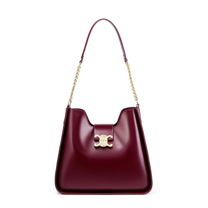Women's Arc Super Popular High-grade Chain Genuine Leather Bags