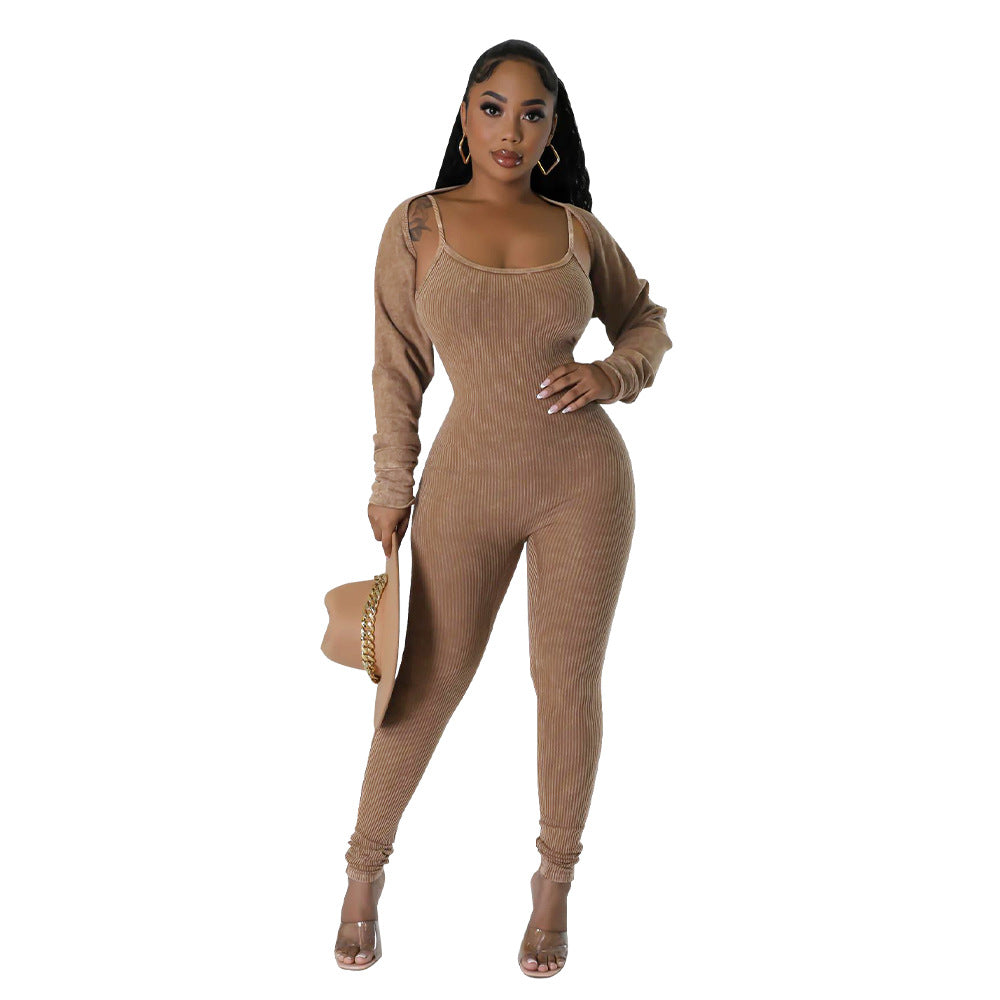 Women's Cool Charming Suspenders Sexy Tight Suits