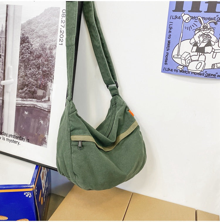 Canvas Can Speak Loudly To Our Material Stable Crossbody Bags
