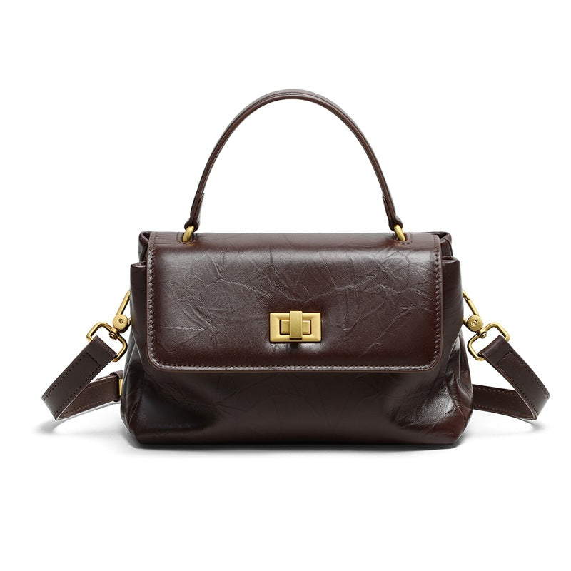 Women's Leather Large Capacity High-grade Hand Crossbody Bags