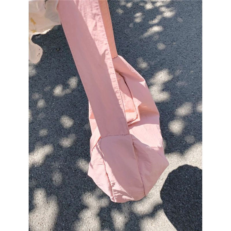 Simple Class Canvas Female Korean Style Tote Bags