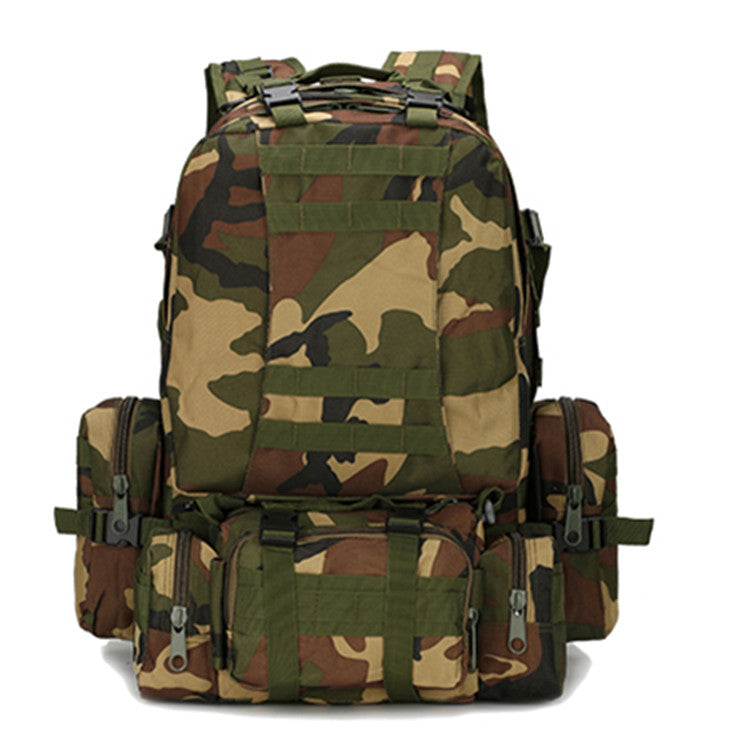 Large Capacity Waterproof Storage Combo Camouflage Mountaineering Backpacks