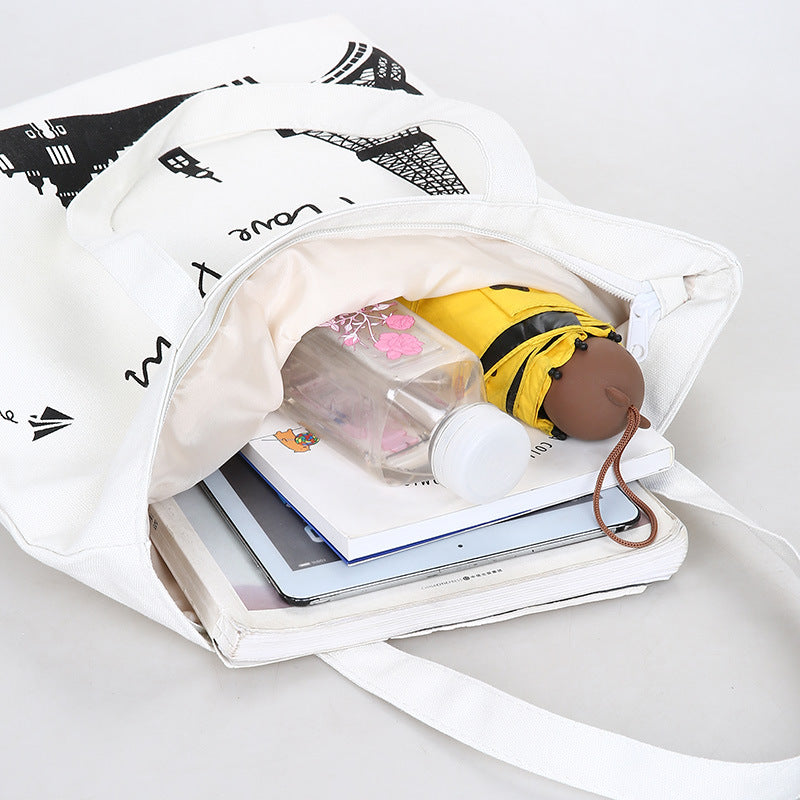 Women's & Men's & Canvas Campus Youth Style Large Bags