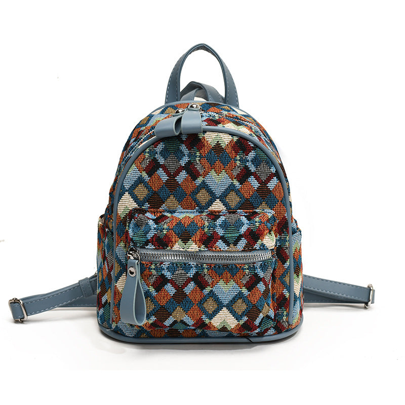 College Style Female Korean Commute Design Backpacks