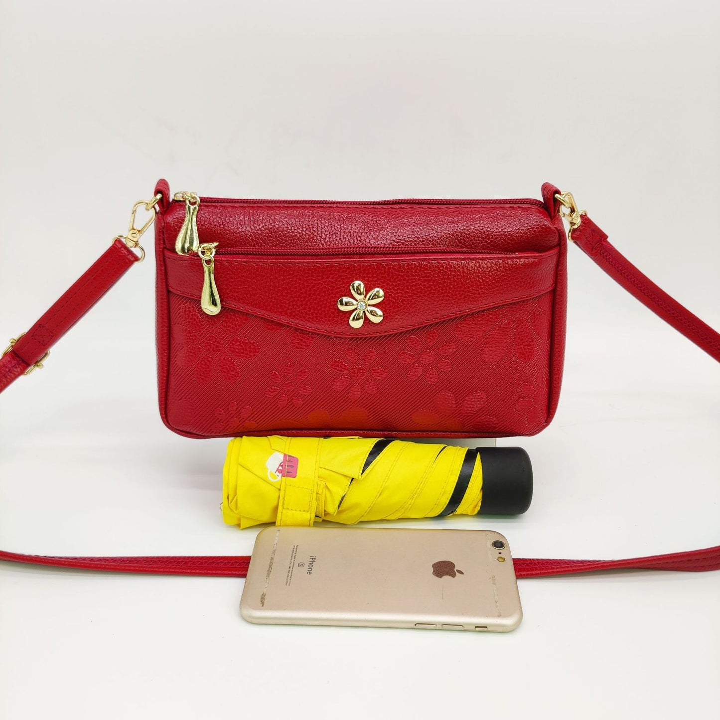 Women's Mom Trendy Fashionable Embossed Large Capacity Shoulder Bags